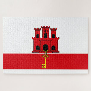 Puzzle Drapeau de Gibraltar