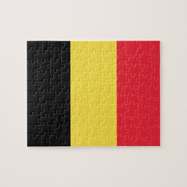 Puzzle Drapeau de la Belgique (Horizontal)