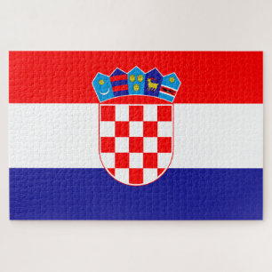 Puzzle Drapeau de la Croatie