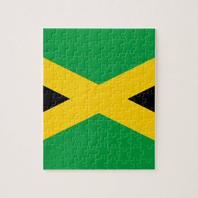 Puzzle Drapeau de la Jamaïque (Vertical)