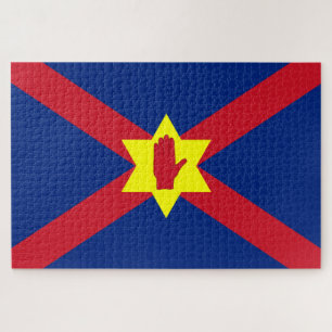 Puzzle Drapeau de la nation Ulster (Irlande du Nord)