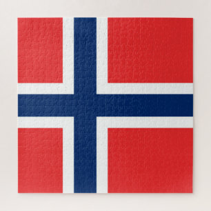 Puzzle Drapeau de la Norvège