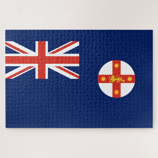 Puzzle Drapeau de la Nouvelle-Galles du Sud (État austral (Horizontal)