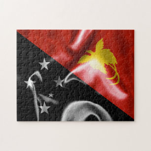Puzzle Drapeau de la Papouasie-Nouvelle-Guinée
