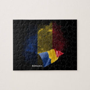 Puzzle Drapeau de la Roumanie