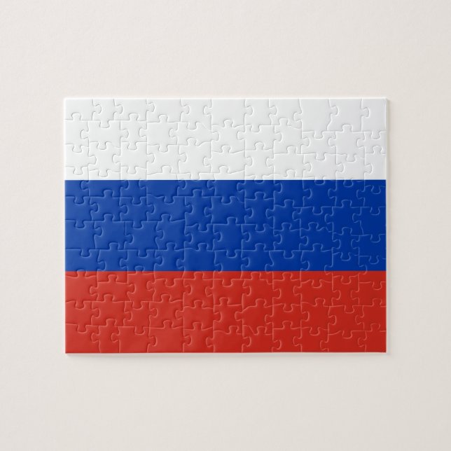 Puzzle Drapeau de la Russie (Horizontal)