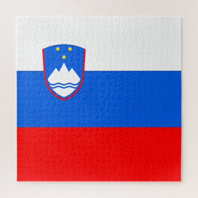 Puzzle Drapeau de la Slovénie (Vertical)