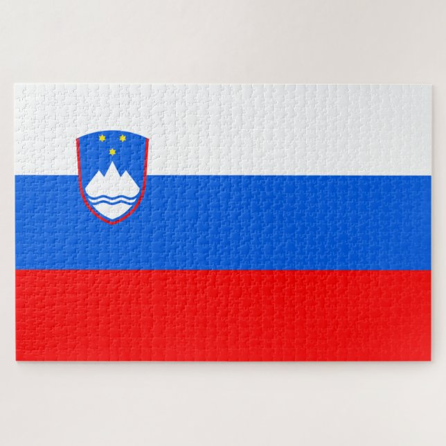 Puzzle Drapeau de la Slovénie (Horizontal)