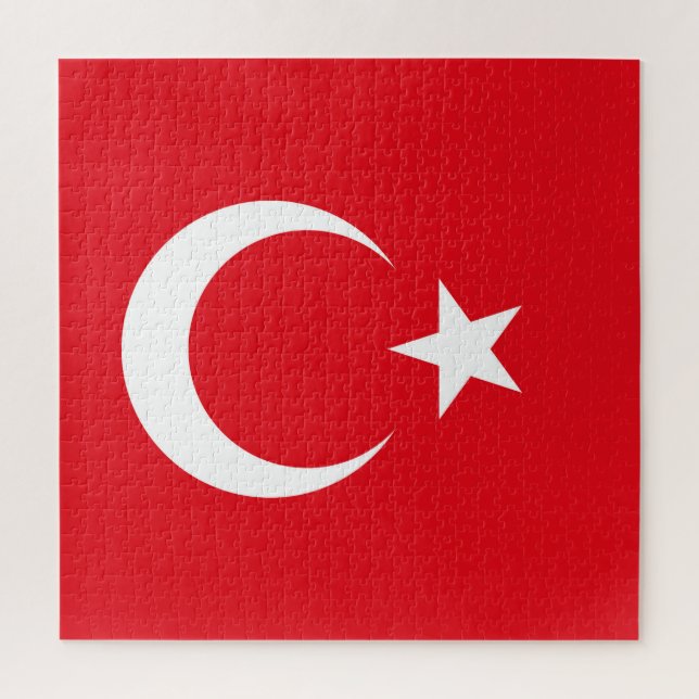 Puzzle Drapeau de la Turquie (Vertical)