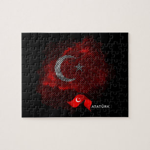 Puzzle Drapeau de la Turquie