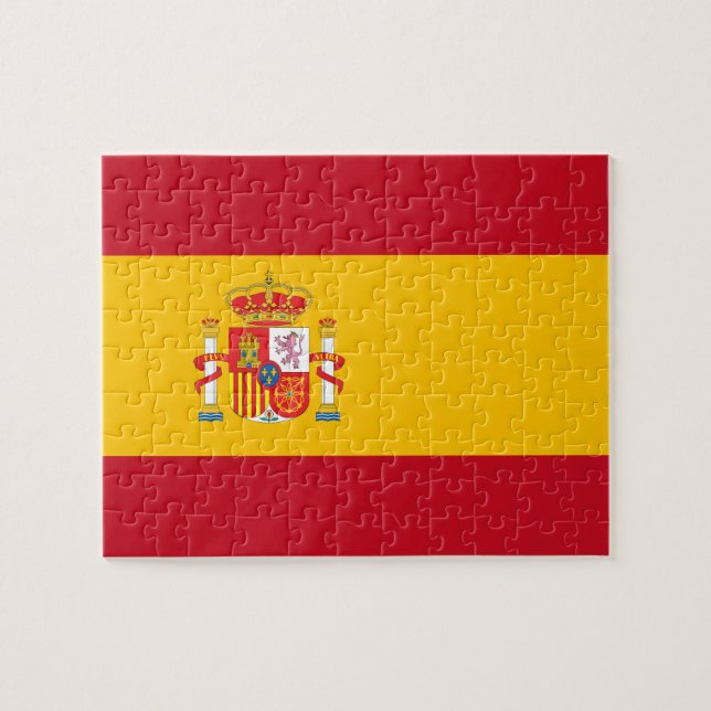 Puzzle Drapeau de l'Espagne (Horizontal)