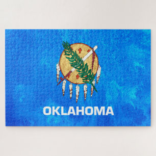 Puzzle Drapeau de l'État d'Oklahoma