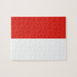 Puzzle Drapeau de l'Indonésie<br><div class="desc">Un cadeau idéal pour tous ceux qui sont patriotes de leur pays !</div>