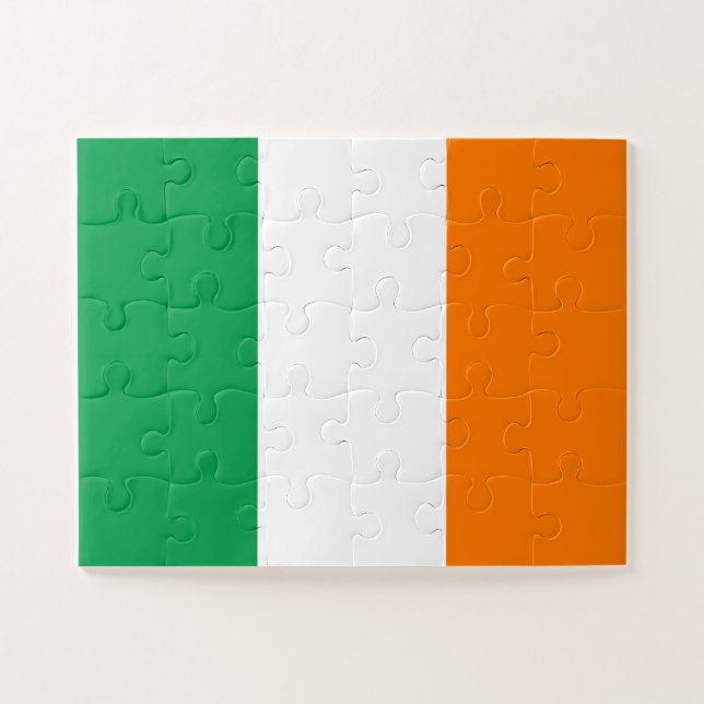 Puzzle Drapeau de l'Irlande (Horizontal)