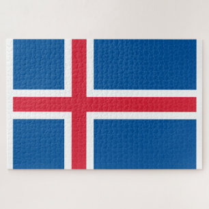 Puzzle Drapeau de l'Islande