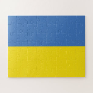 Puzzle Drapeau de l'Ukraine, Ukrainien Слава Україні Slav