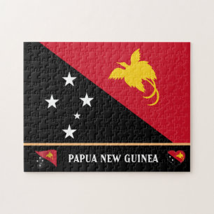 Puzzle Drapeau de Papouasie-Nouvelle-Guinée