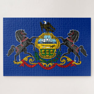 Puzzle Drapeau de Pennsylvanie
