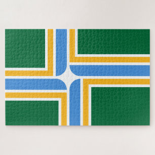 Puzzle Drapeau de Portland (Oregon)
