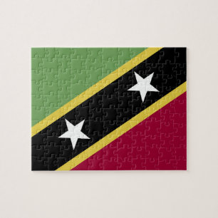 Puzzle Drapeau de Saint-Kitts-et-Nevis