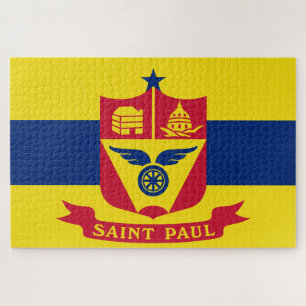 Puzzle Drapeau de Saint Paul (Minnesota)