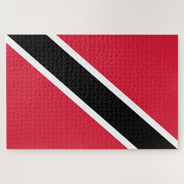 Puzzle Drapeau de Trinité-et-Tobago (Horizontal)