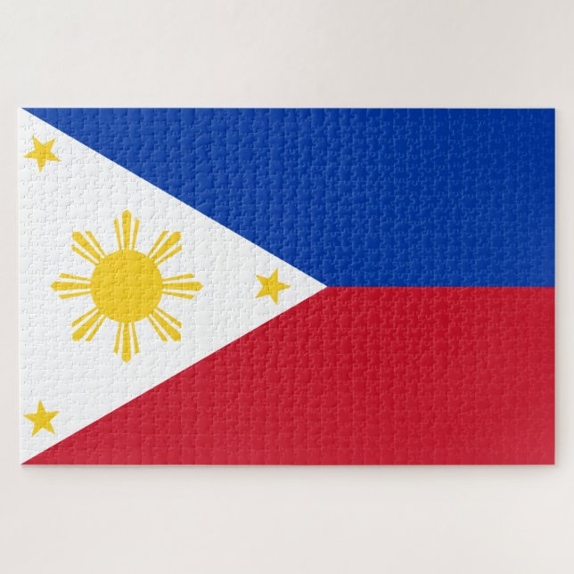 Puzzle Drapeau des Philippines (Horizontal)