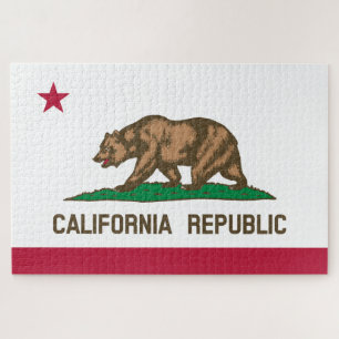 Puzzle Drapeau d'État de Californie