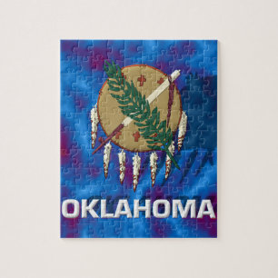 Puzzle Drapeau d'état de l'Oklahoma