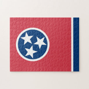 Puzzle Drapeau d'État du Tennessee, États-Unis