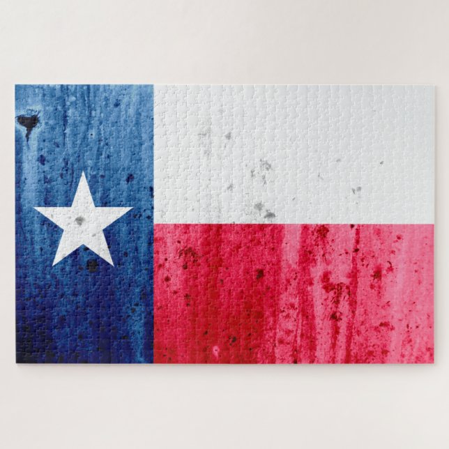 Puzzle Drapeau d'État du Texas (Horizontal)