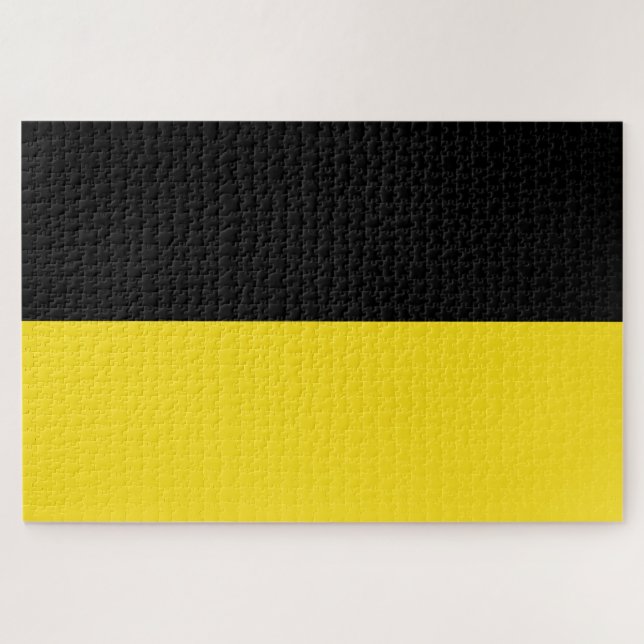 Puzzle Drapeau du Bade-Wurtemberg (État allemand) (Horizontal)