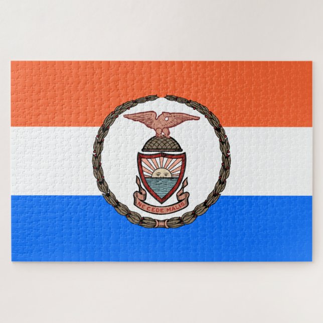 Puzzle Drapeau du Bronx (arrondissement de New York) (Horizontal)