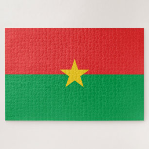 Puzzle Drapeau du Burkina Faso
