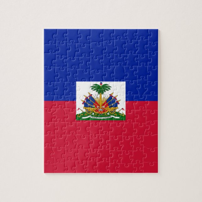 Puzzle Drapeau du Haïti (Vertical)