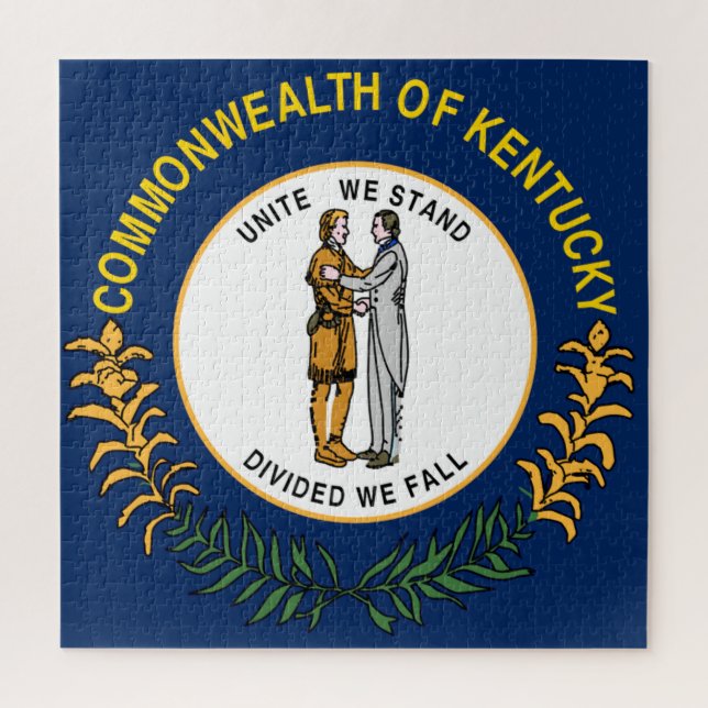 Puzzle Drapeau du Kentucky (Vertical)