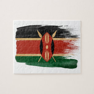 Puzzle Drapeau du Kenya