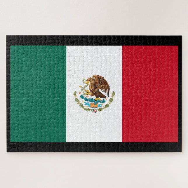 Puzzle Drapeau du Mexique (Horizontal)