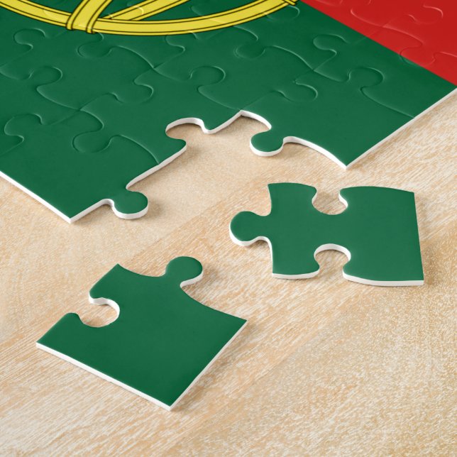 Puzzle Drapeau du Portugal (Côté)
