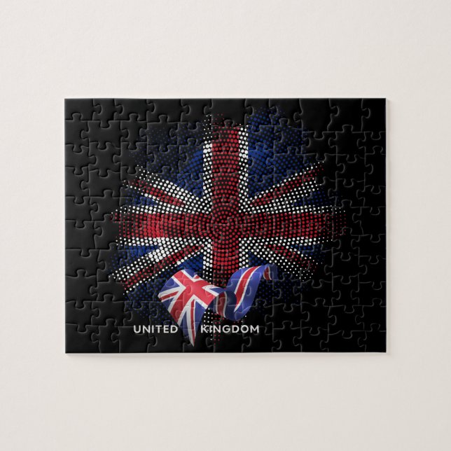 Puzzle Drapeau du Royaume-Uni (Horizontal)
