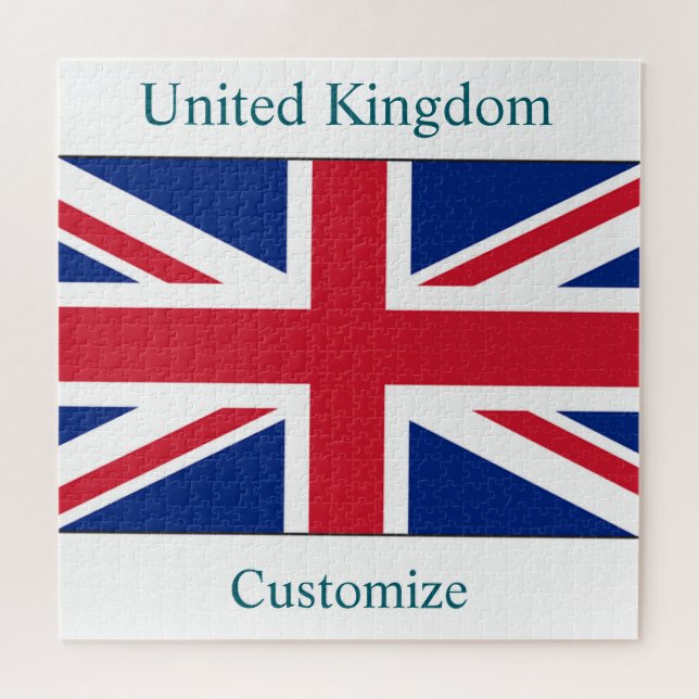 Puzzle Drapeau du Royaume-Uni Thunder_Cove (Horizontal)