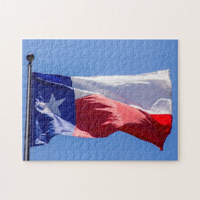 Puzzle Drapeau du Texas (Horizontal)