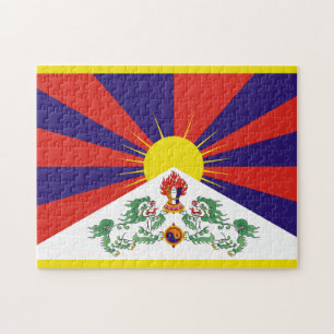 Puzzle drapeau du tibet