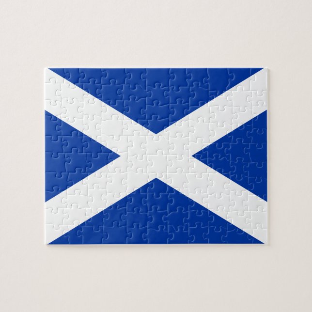 Puzzle Drapeau écossais - Image de haute qualité (Horizontal)