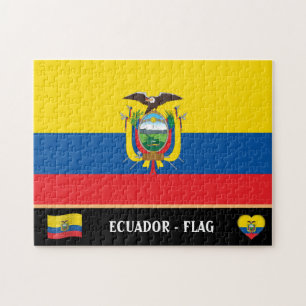 Puzzle Drapeau équatorien / Équateur
