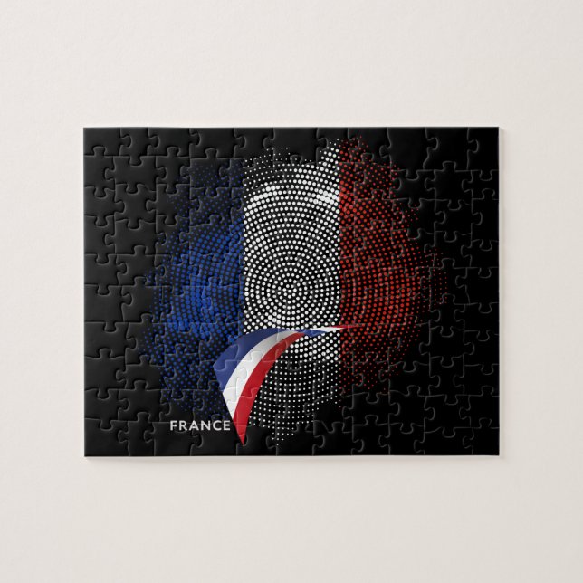Puzzle Drapeau français (Horizontal)