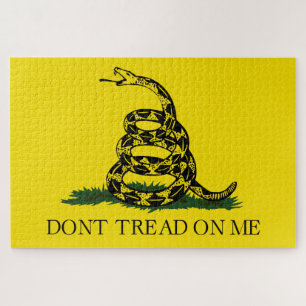 Puzzle Drapeau Gadsden Ne me marche pas dessus