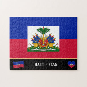Puzzle Drapeau haïtien & Pays haïtien / Haïti