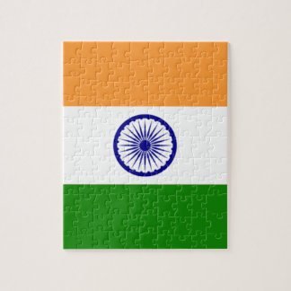 Puzzle Drapeau indien de bonne couleur "Tiranga"