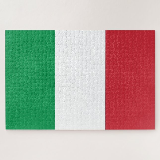 Puzzle Drapeau Italie (Horizontal)